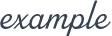 example